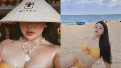 Hot girl ngoại cỡ Lâm Đồng diện bikini chào hè rực rỡ