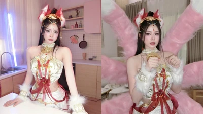 Hot girl DJ top 1 Việt Nam trổ tài cosplay làm fan mê đắm