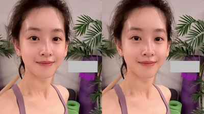 “Hot girl trà sữa” Chương Trạch Thiên khoe mặt mộc tuổi U35