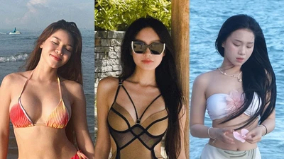 Dàn vợ cầu thủ Việt Nam diện bikini đẹp nhất