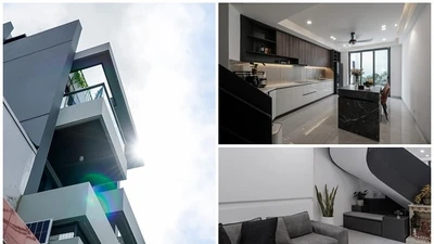 Ngôi nhà xếp lớp độc đáo tại TP HCM 