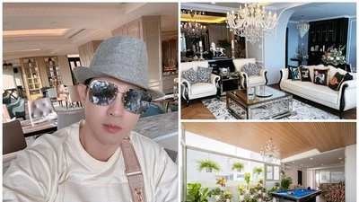 Có gì trong penthouse 650m2 cho thuê của ca sĩ Nguyên Vũ?