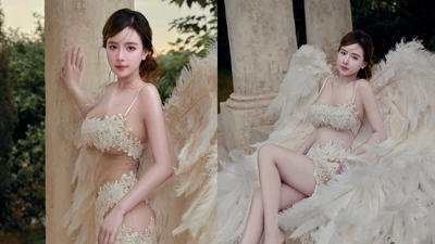 Phương Bora hóa "thiên thần" khoe nhan sắc lộng lẫy gây bão mạng xã hội