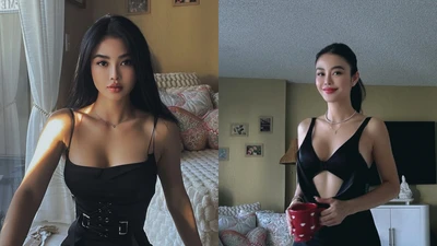 "Hoa hậu ăn chơi nhất Việt Nam" Julia Hồ khoe nhan sắc sau khi sang Mỹ 