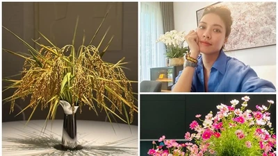 Không gian sống ngập tràn sắc hoa của BTV Ngọc Trinh