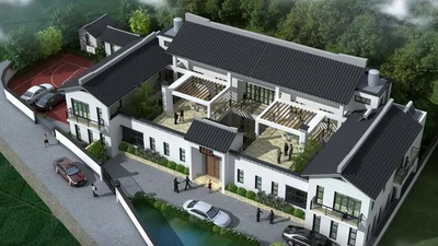 Khám phá "biệt phủ" dưỡng già 1.000m2 con trai tặng bố mẹ