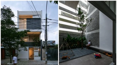 Nhà phố thoáng, sáng cả ngày nhờ thiết kế mở