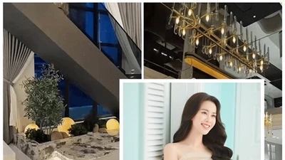 Cận cảnh ngôi nhà 9 tầng rộng rãi của MC Ngô Mai Phương