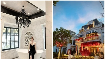 Biệt thự 450m2 xa hoa của vợ chồng Đoàn Di Băng