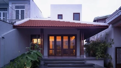 Nhà mái ngói đẹp hút hồn, gợi nhớ ký ức xưa 