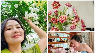 Biệt thự hiện đại của nữ diễn viên giải nghệ ở tuổi 40