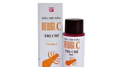 Đình chỉ lưu hành dầu gội diệt chấy Newgi.C