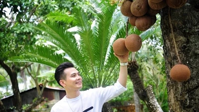 Nhà vườn 4.000m2 như resort của "ông vua nhạc miền Tây"