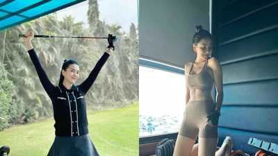 "MC có body đẹp nhất VTV" hé lộ số calo đốt hậu sinh con đầu lòng