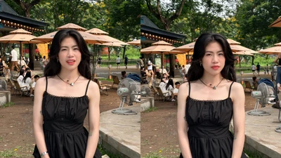 Hot girl đội tuyển bóng đá nữ Việt Nam khoe vẻ dịu dàng đời thường