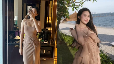 Vợ Đoàn Văn Hậu lên cân, gu thời trang ngày càng quyến rũ