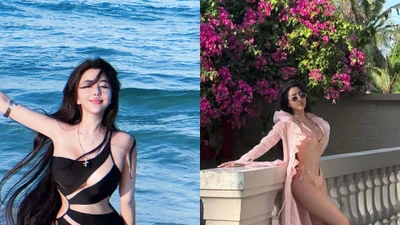"Đệ nhất hot girl Sài thành" xả ảnh đi biển lộ body miễn chê