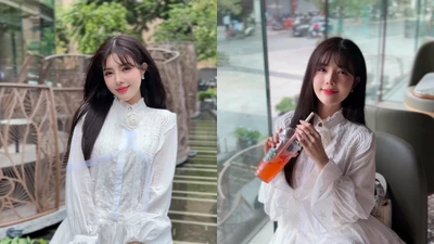 Lilly Luta khoe nhan sắc đời thường vẫn đẹp dù không son phấn