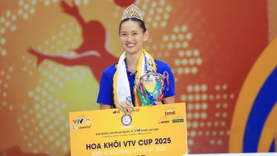 Hoa khôi bóng chuyền VTV Cup 2025 gọi tên ai?