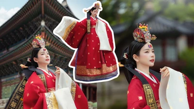 DJ Mie bất ngờ với giao diện hoàng hậu Hàn Quốc