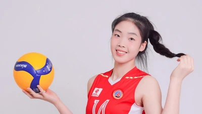 Sắc vóc hoa khôi 17 tuổi của bóng chuyền Việt Nam