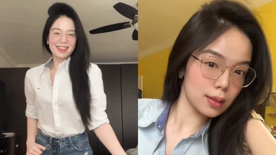 Hệ tư tưởng “Em Trâm” mặc áo sơ mi trắng, đánh hông nhẹ cũng hút triệu view