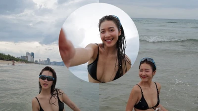 Khả Ngân làm netizen "dậy sóng" khi diện bikini đầy quyến rũ