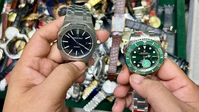 Bẫy đồng hồ hàng hiệu "giả"...giá thật 