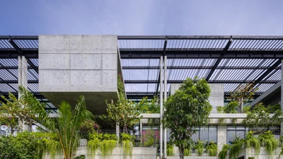 Ngắm tòa nhà văn phòng ở Quảng Nam giành giải quốc tế 
