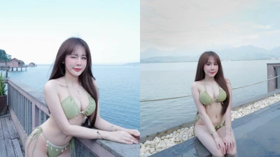 "Thánh nữ" bi-a Lê Tuyết Anh khoe dáng nóng bỏng