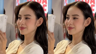 Hương Liên lộ diện ngoài đời sau đám hỏi với chồng thiếu gia