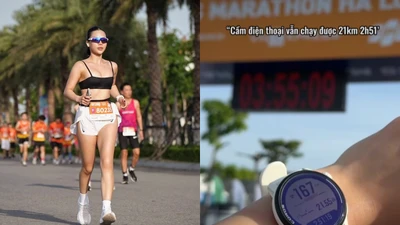 Bị nói "làm màu" tại giải chạy, "hot girl phòng gym" nói gì?