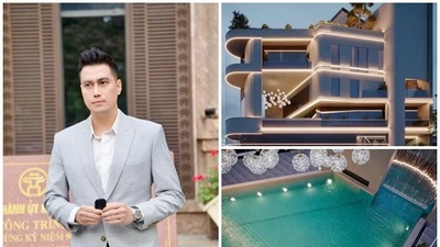 Biệt thự 2 mặt tiền lộng lẫy của diễn viên Việt Anh 