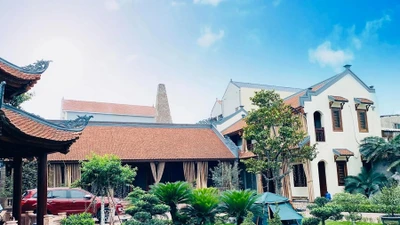 Chiêm ngưỡng biệt phủ 1.000m2 như resort tại Bắc Ninh 