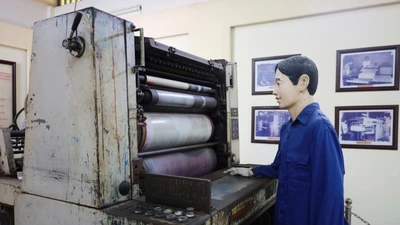 Bên trong nhà máy in tiền đầu tiên của Việt Nam 