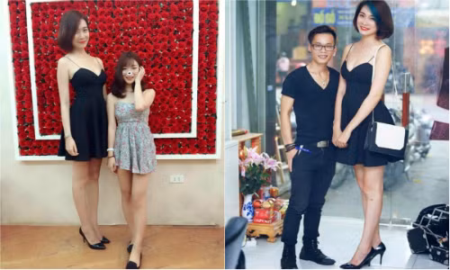 Nhan sắc cô gái “cao nhất Vịnh Bắc Bộ” chân thẳng tắp