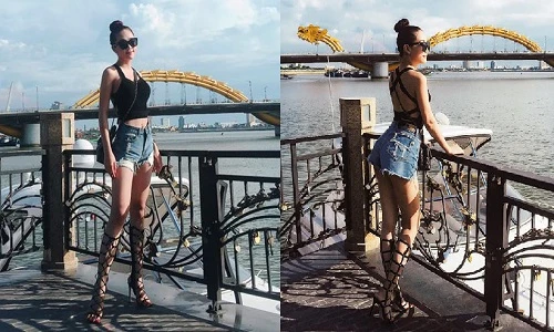 Thân hình đáng mơ ước của hot girl Đồng Nai