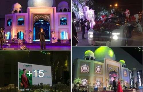 Siêu đám cưới "nhiều cái nhất" ở Bắc Ninh gây choáng váng