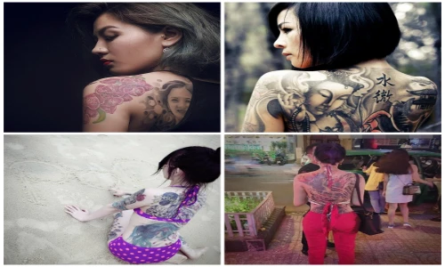Những tấm lưng xăm trổ, gợi cảm và bí ẩn được săn lùng