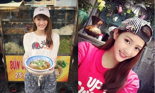 Hot girl Malaysia xinh như búp bê khoe ảnh du hí Sài Gòn