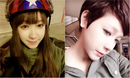 Hot girl 9X Mộc Châu làm fan té ngửa vì xuống tóc