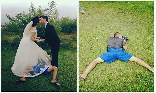 Cười ra nước mắt với hậu trường chụp ảnh siêu vật vã