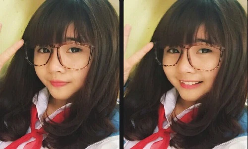 Cô bạn lớp trưởng xinh đẹp học giỏi, có tài nhái giọng