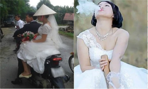 Những cô dâu “dân chơi” gây sốt trên mạng