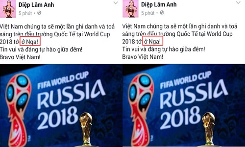 Diệp Lâm Anh trần tình sau sự cố chúc nhầm U19 Việt Nam