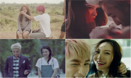 Điểm danh những "bóng hồng" xinh đẹp của Sơn Tùng MTP