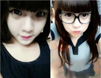 Nam sinh “lột xác” thành gái xinh gây sốt