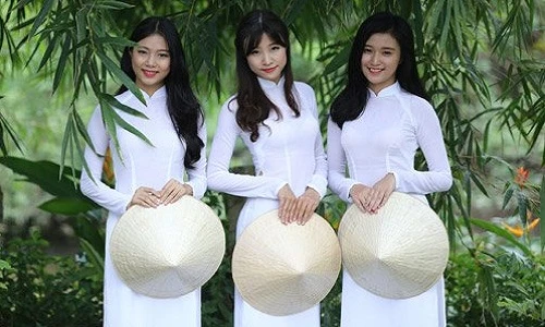 Ngắm nữ sinh Việt dịu dàng trong tà áo dài trắng