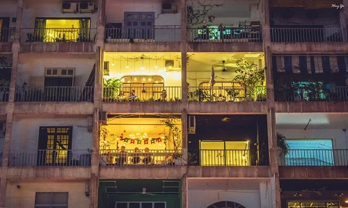 Ghé thăm chung cư cafe nức tiếng Sài thành