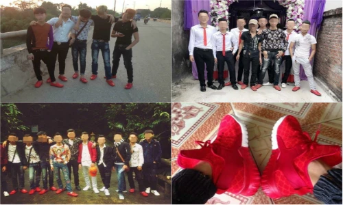 Gần Tết, cơn sốt đi giày đỏ vẫn chưa giảm nhiệt